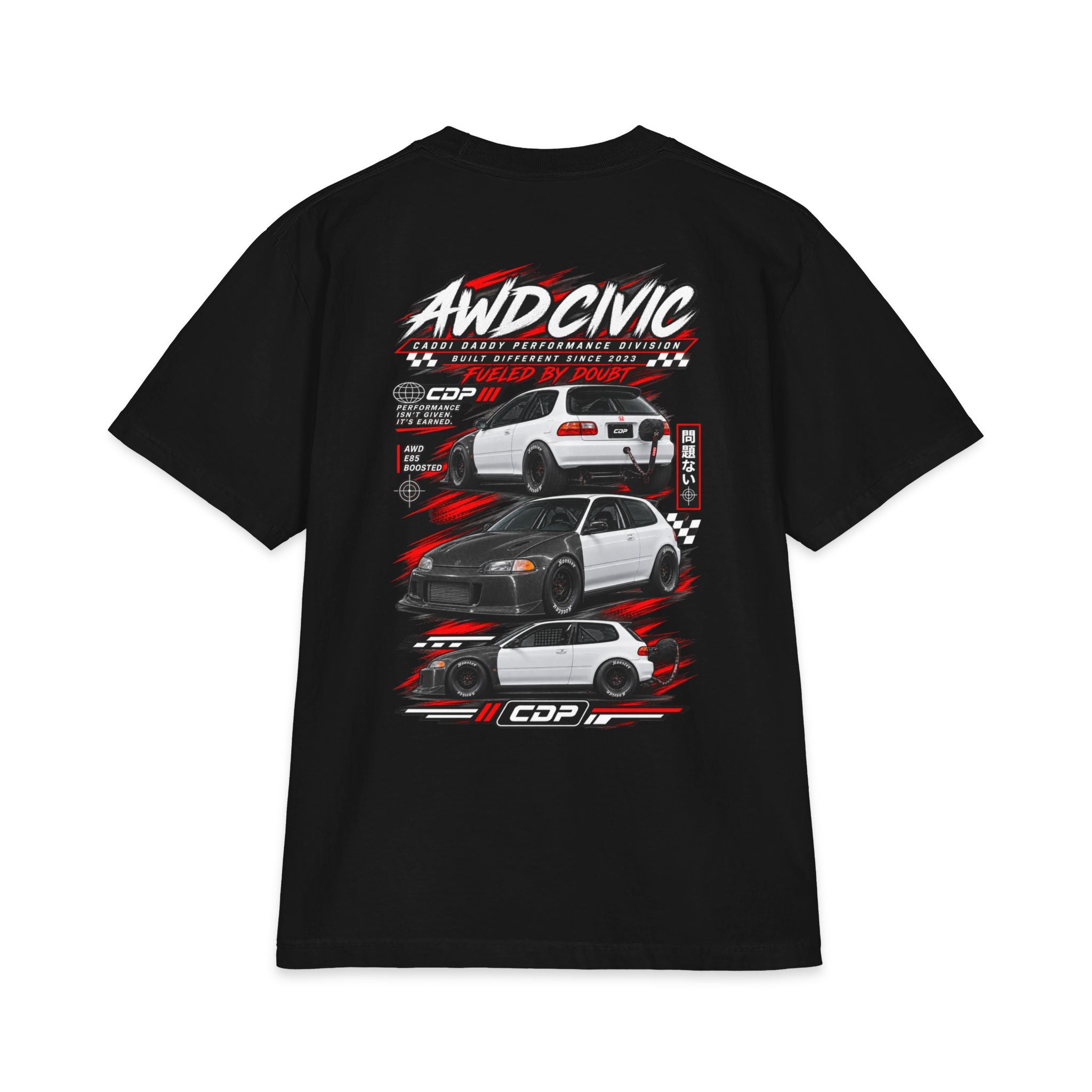 AWD Civic apparel design